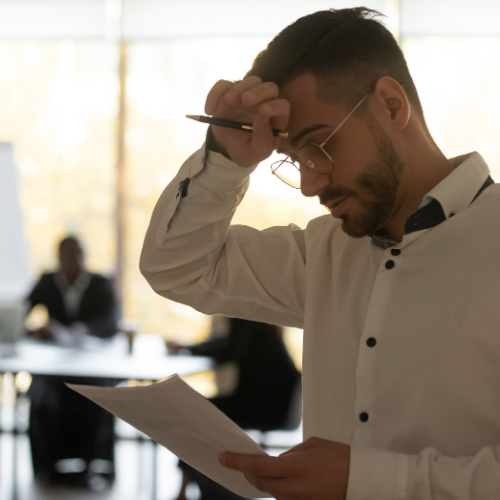 A person expressing feelings of inadequacy in public speaking, looking for ways to improve self-perception.