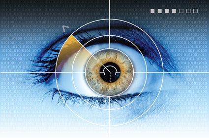 eye symbol of ocular surgical material convention