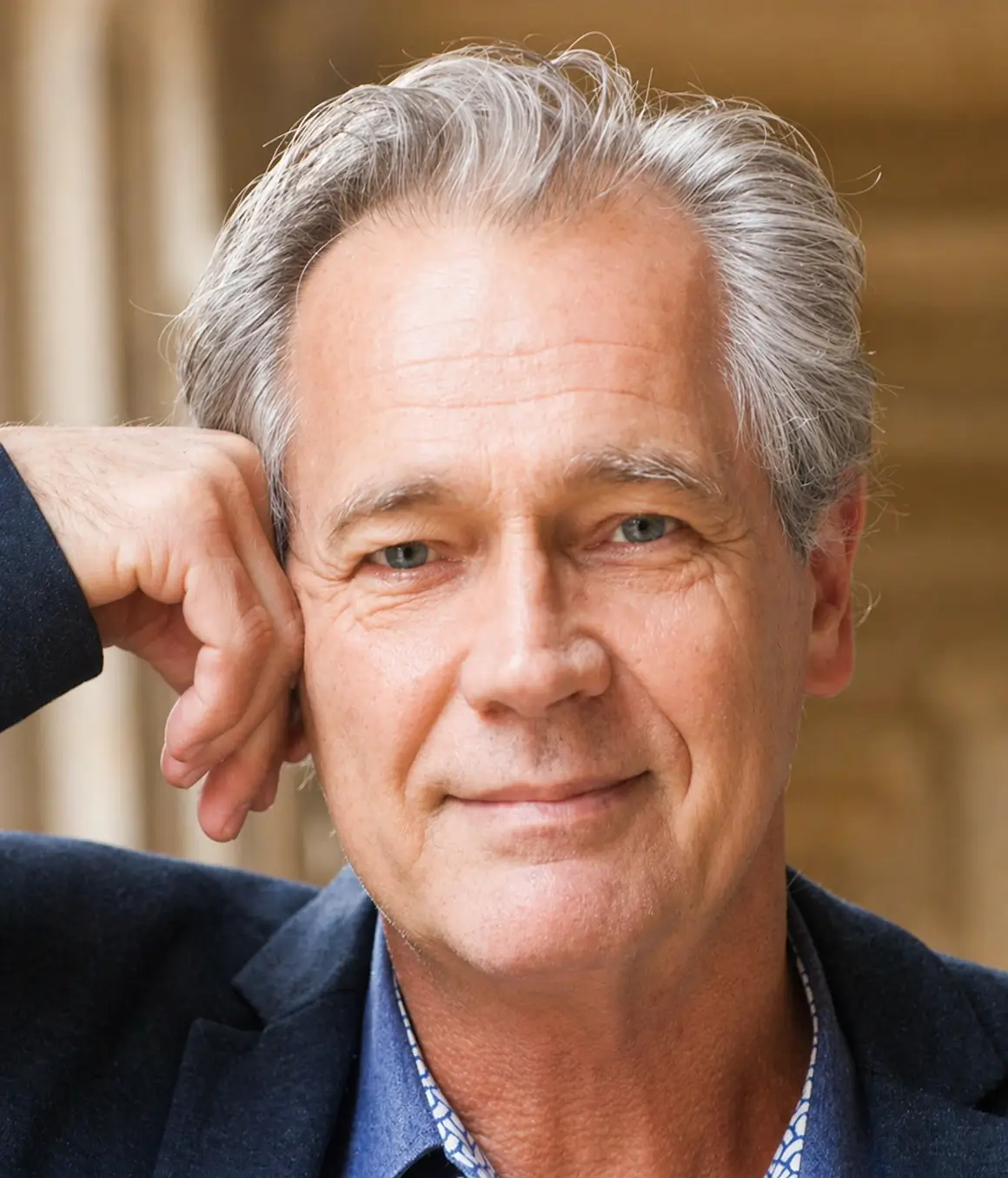 Portrait of Patrick JAY, thoughtful expression